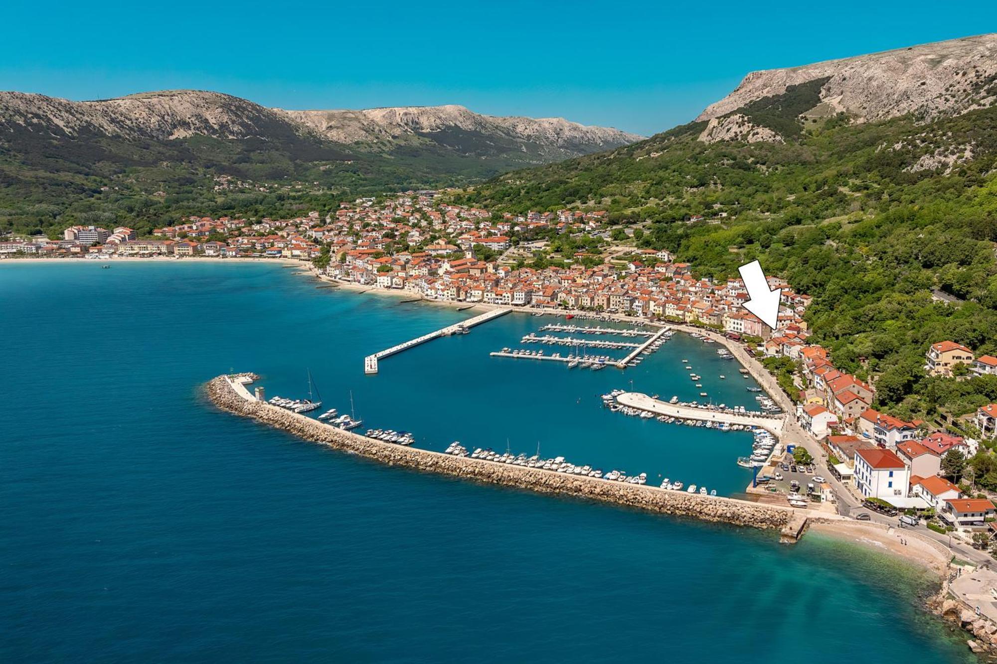 Apartments Ivo With Sea View Baška Dış mekan fotoğraf